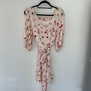 Halston Heritage Heart Dress